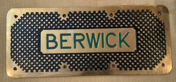 Starboard Side Treadplate from H.M.S. Berwick