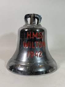 Ship's Bell from the Royal Navy Minesweeper HMS Wilton 1941