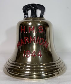 Royal Navy Ship's Bell from the Minesweeper HMS Marmion 1944