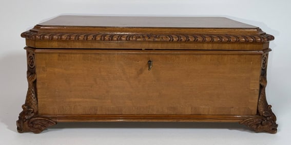 Launching Nautical Mallet in Casket for R.N. Admiral Lord Fraser