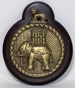 Ship's Tampion from the Light Cruiser Coventry of 1916