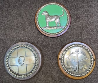 British Royal Navy Tampions from Warships