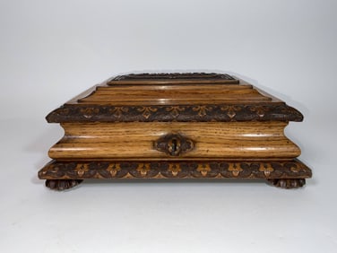 Chatham Dockyard Launching Casket for HMS Fidget 1872