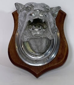 Ward Room Bulkhead Mascot from HMS Tiger 1945