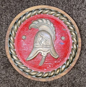 Gun Tampion from HMS Bellona, Roman Goddess of War 1948