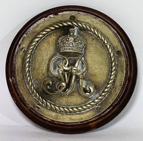 Gun Tampion from British Battleship HMS King George V