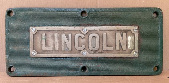 Royal Navy Ship's Treadplate from HMS Lincoln