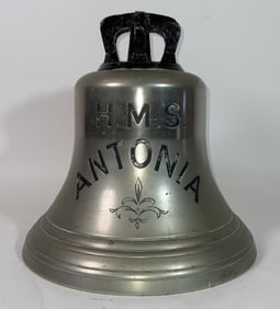 Royal Navy Ship's Bell from HMS Antonia