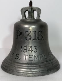 Submarine Bell from HMS Templar of 1943