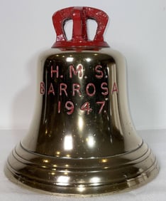 Battle Class Destroyer Ship's Bell from HMS Barossa 1947