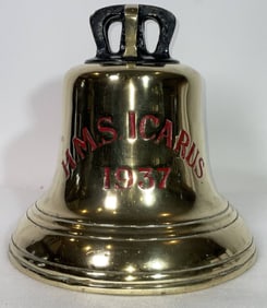 Royal Navy Ship's Bell from the Destroyer HMS Icarus 1937