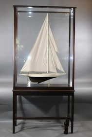 Four Foot Cased J Boat America's Cup Yacht "Enterprise"
