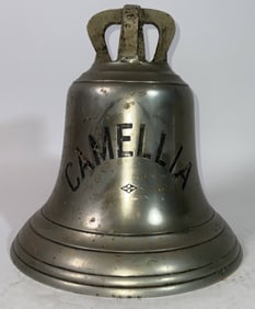 Ship's Bell from the Royal Navy Corvette HMS Camellia of 1940