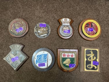 Royal Navy Ship's Badges Representing British Warships
