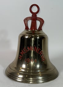 Bell from the British Royal Navy Minesweeper HMS Miner VII 1944