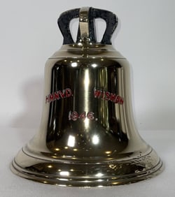 Ship's Bell Engraved HMNVD Wisnaw 1946