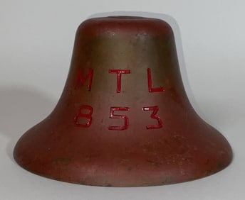 Copper Motor Towing Launch Bell from MTL853