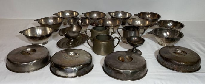 Red Star Anchor Line, Peninsula and Oriental, KPM Lines Silverplate Lot