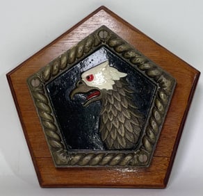 Official Boat Badge of HMS Furious of 1916