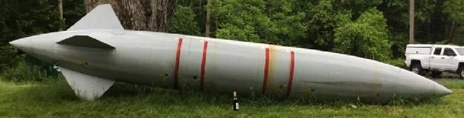 British Tornado Fighter Jet Fuel Tank