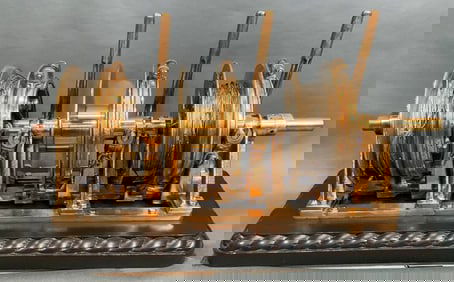 Solid Bronze Long Line Tuna Reel