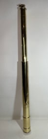 Bardou and Son Brass Single Draw Telescope Circa 1900