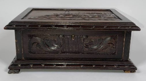 Lighthouse Motif Keepsake Box