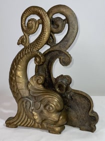 High-Quality Brass Dolphin Sculptures