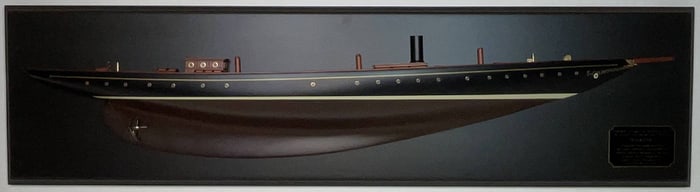 Half Model of the Schooner Yacht Atlantic