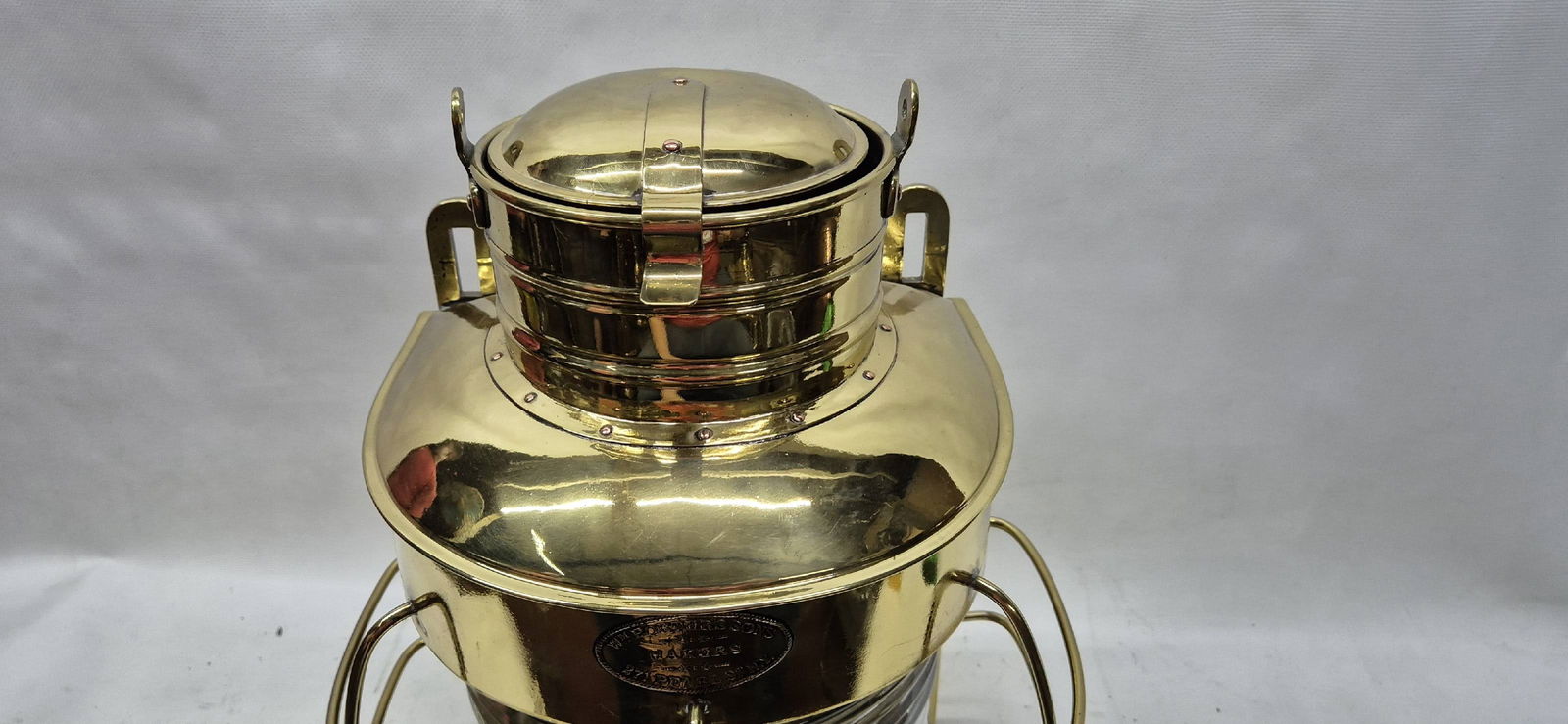 Fantastic Solid Brass Ship's Masthead Lantern - 12