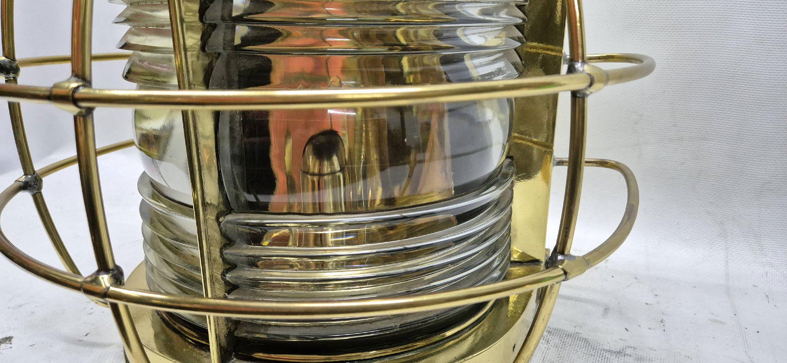 Fantastic Solid Brass Ship's Masthead Lantern - 17