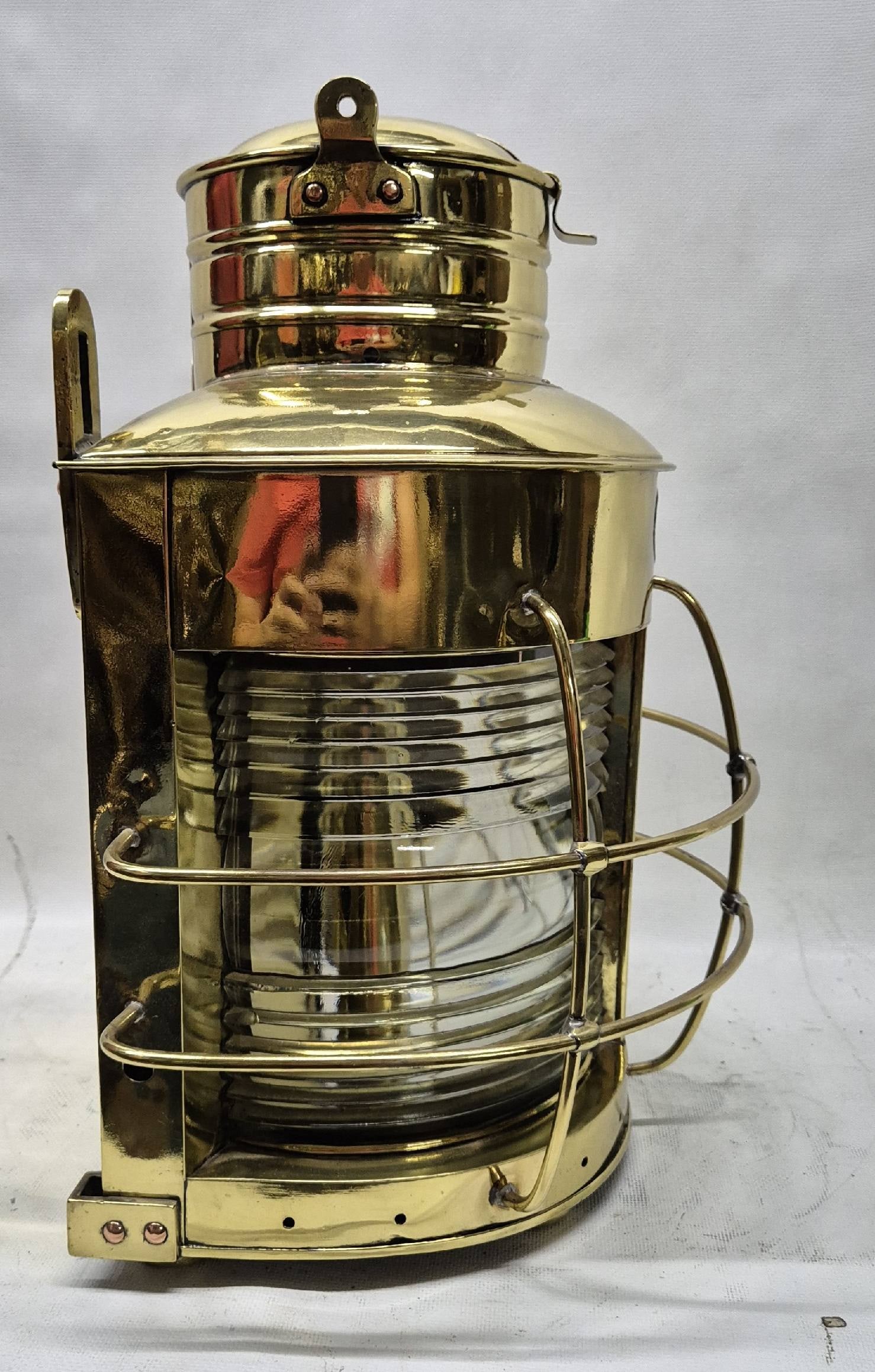 Fantastic Solid Brass Ship's Masthead Lantern - 5