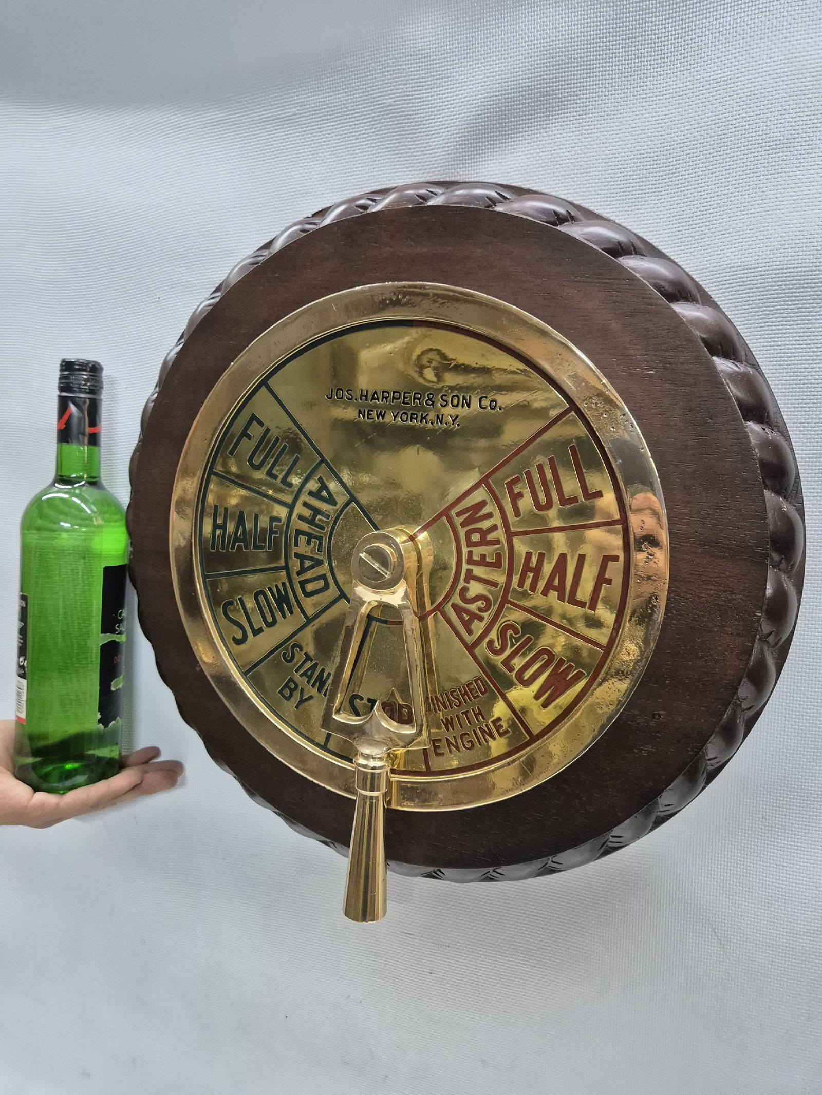 Engine Order Telegraph Faceplate with Handle - 2