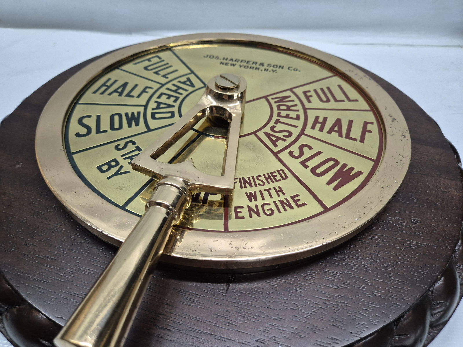 Engine Order Telegraph Faceplate with Handle - 3