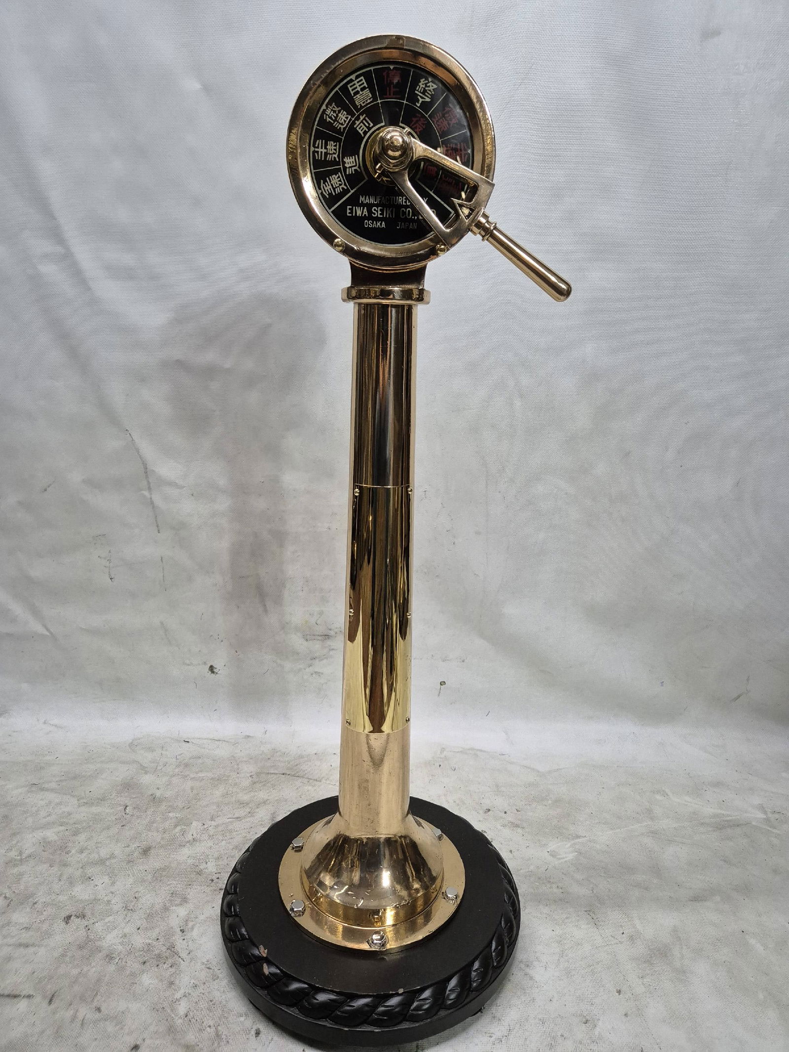 Japanese Ship's Engine Order Telegraph (1 of 13)