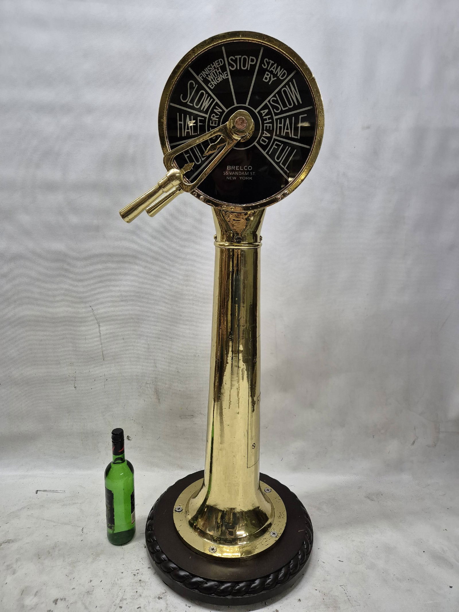 Solid Brass Ships Telegraph By Brelco - 2