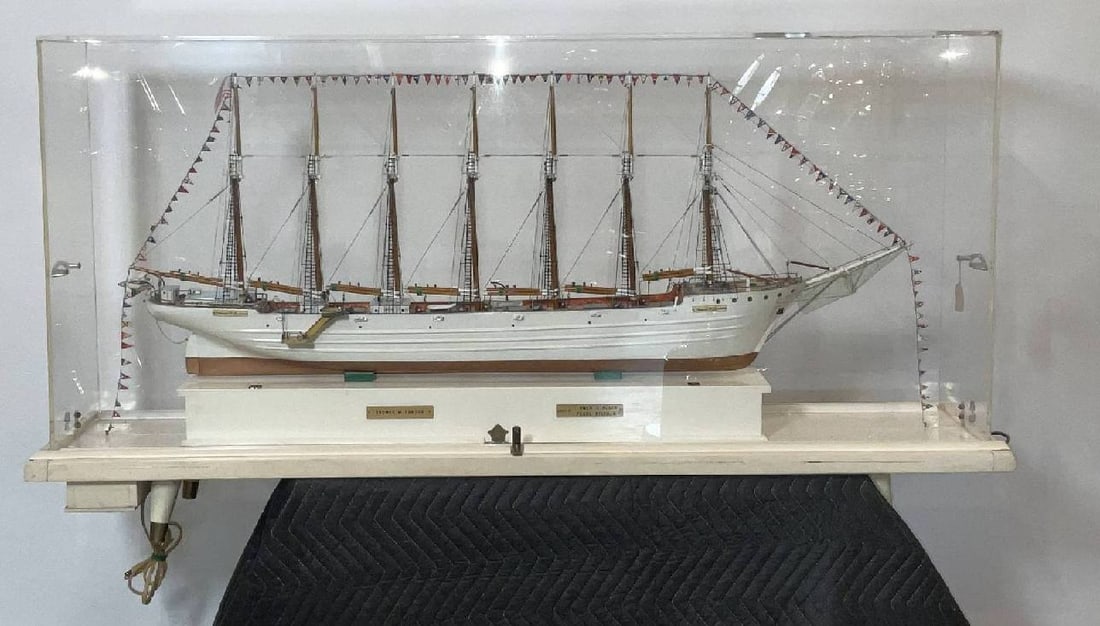 Thomas W. Lawson Seven-Masted Ship Model (1 of 20)