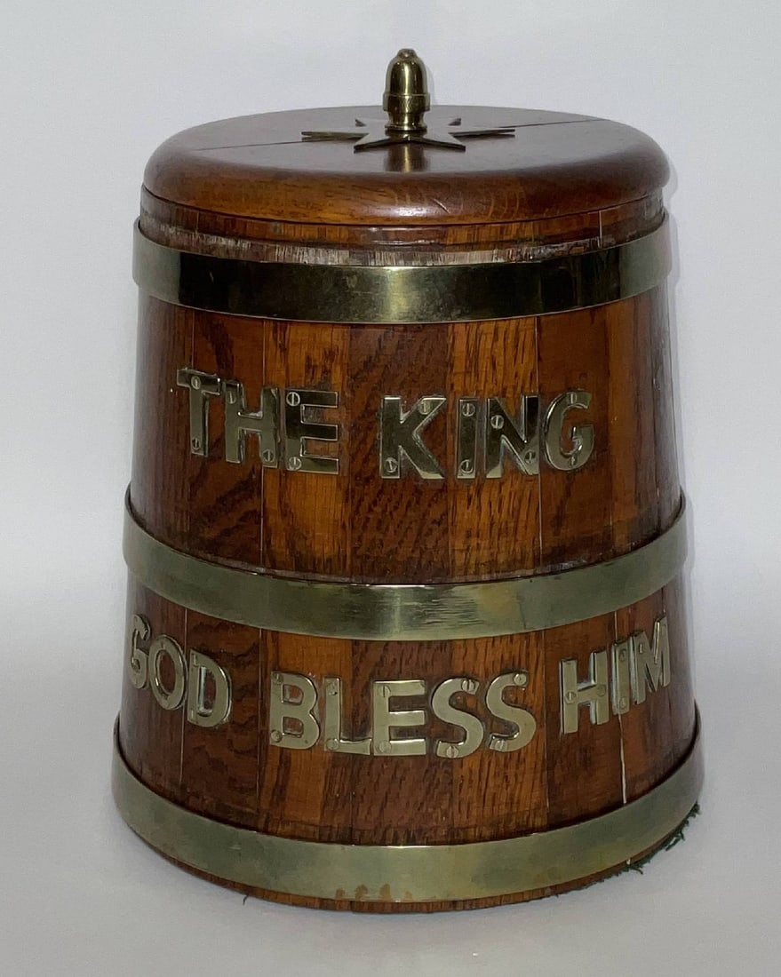 English Royal Navy Rum Ration Cask (1 of 9)