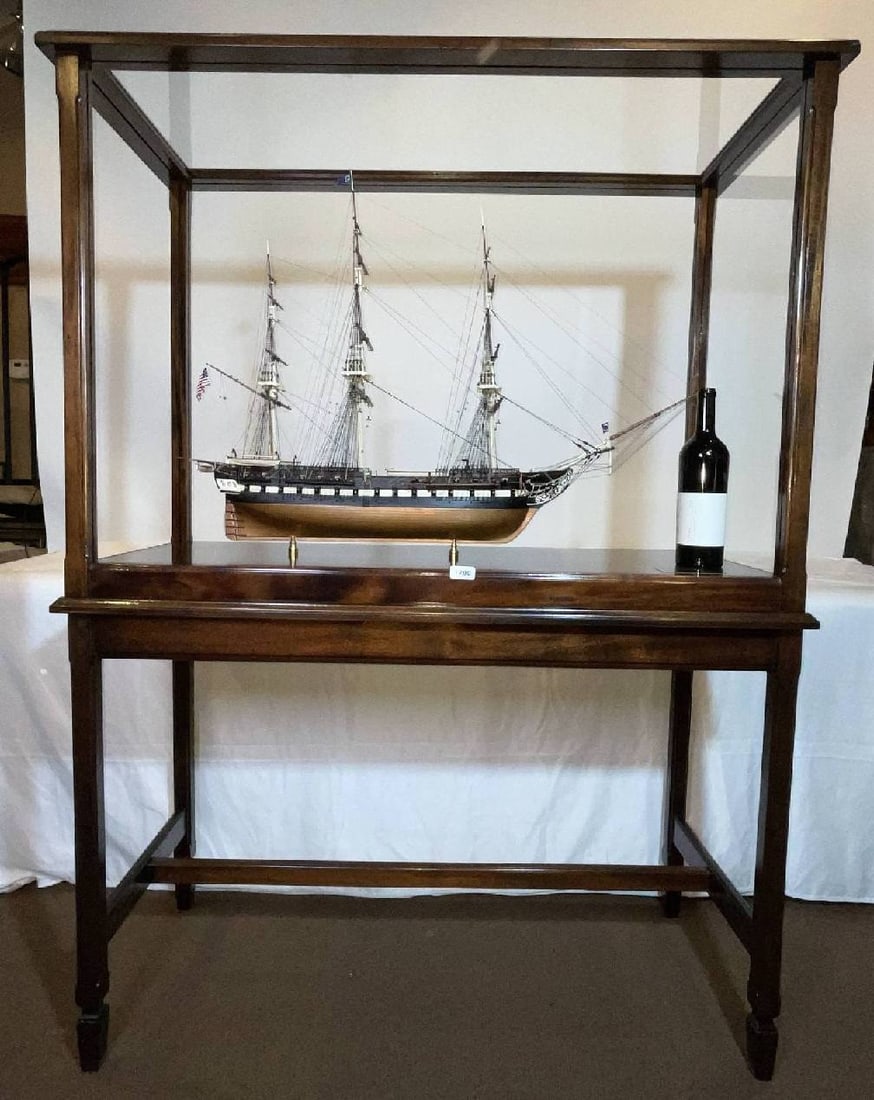 Fine Ship Model of the USS Constitution (1 of 20)