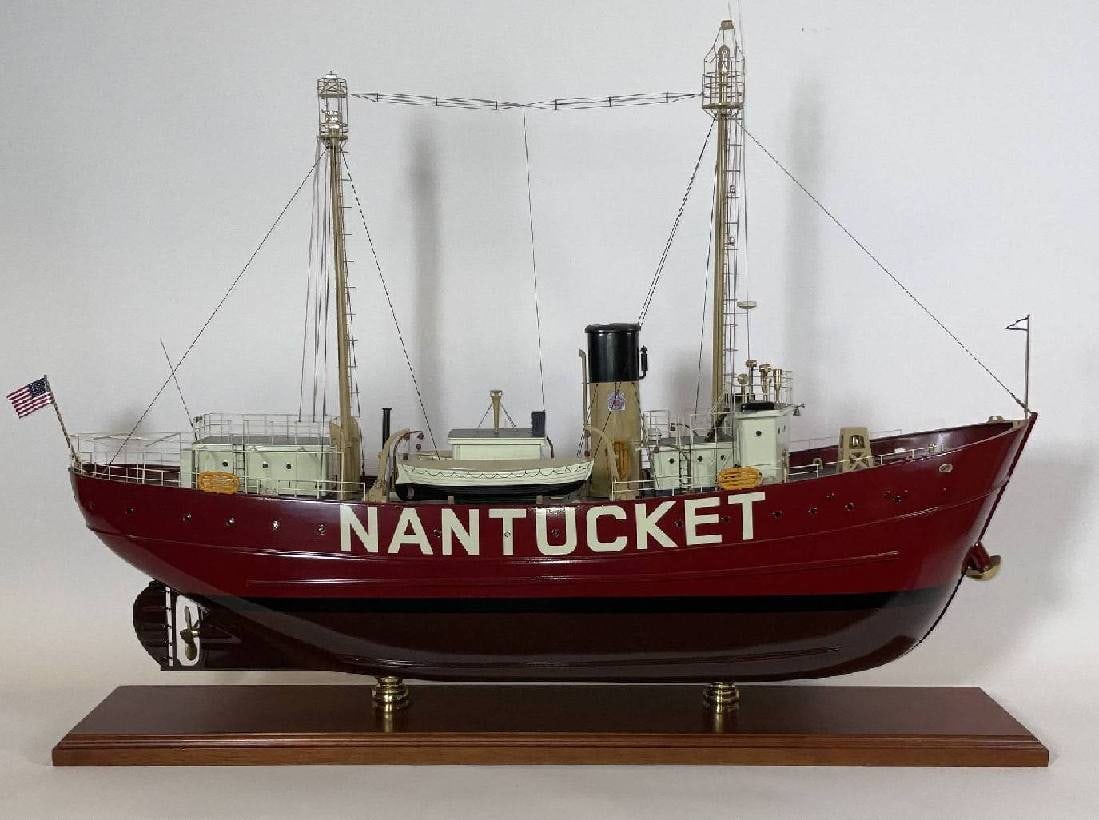 Four Foot Model of the Nantucket Lightship (1 of 20)