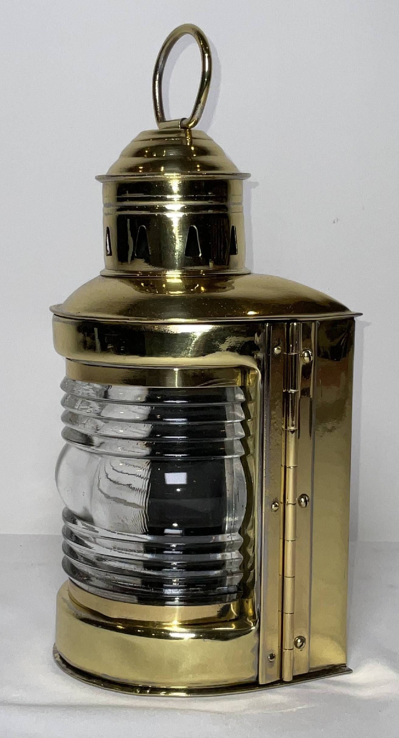 Solid Brass Boat Lantern by Perko - 5