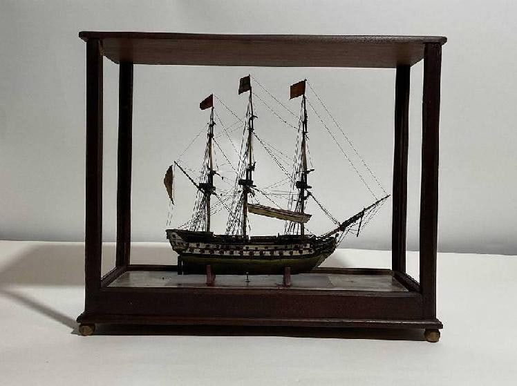 Nineteenth Century Ship Model of a Frigate (1 of 20)