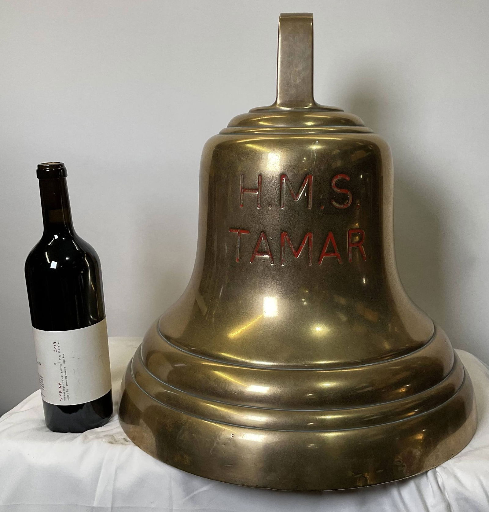 Bell from H.M.S. Tamar - 2