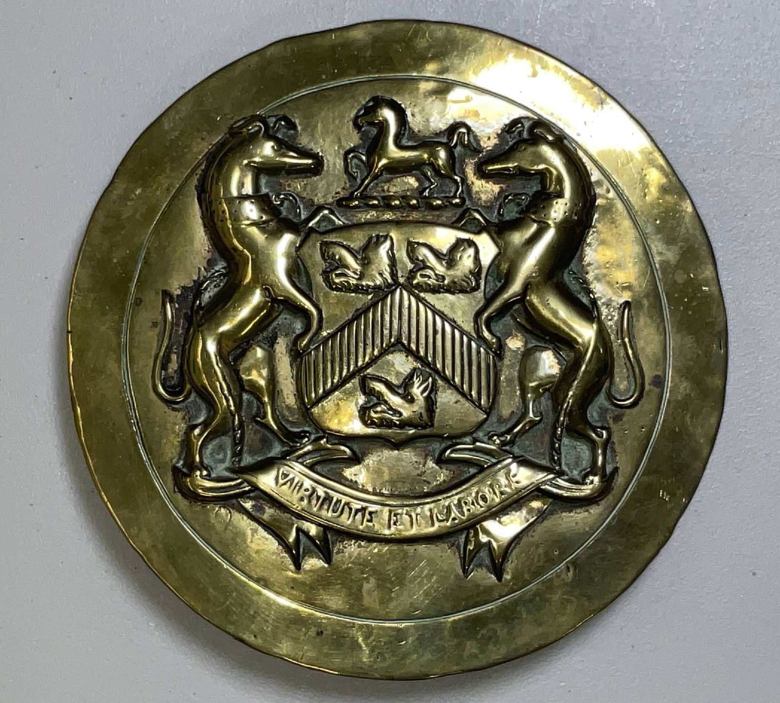 Ship’s gun tompion from HMS Cochrane of 1905 (1 of 7)