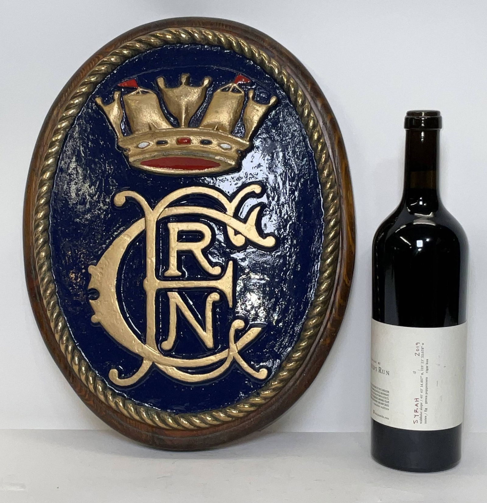 Royal Navy Engineering College Solid Brass Plaque - 2