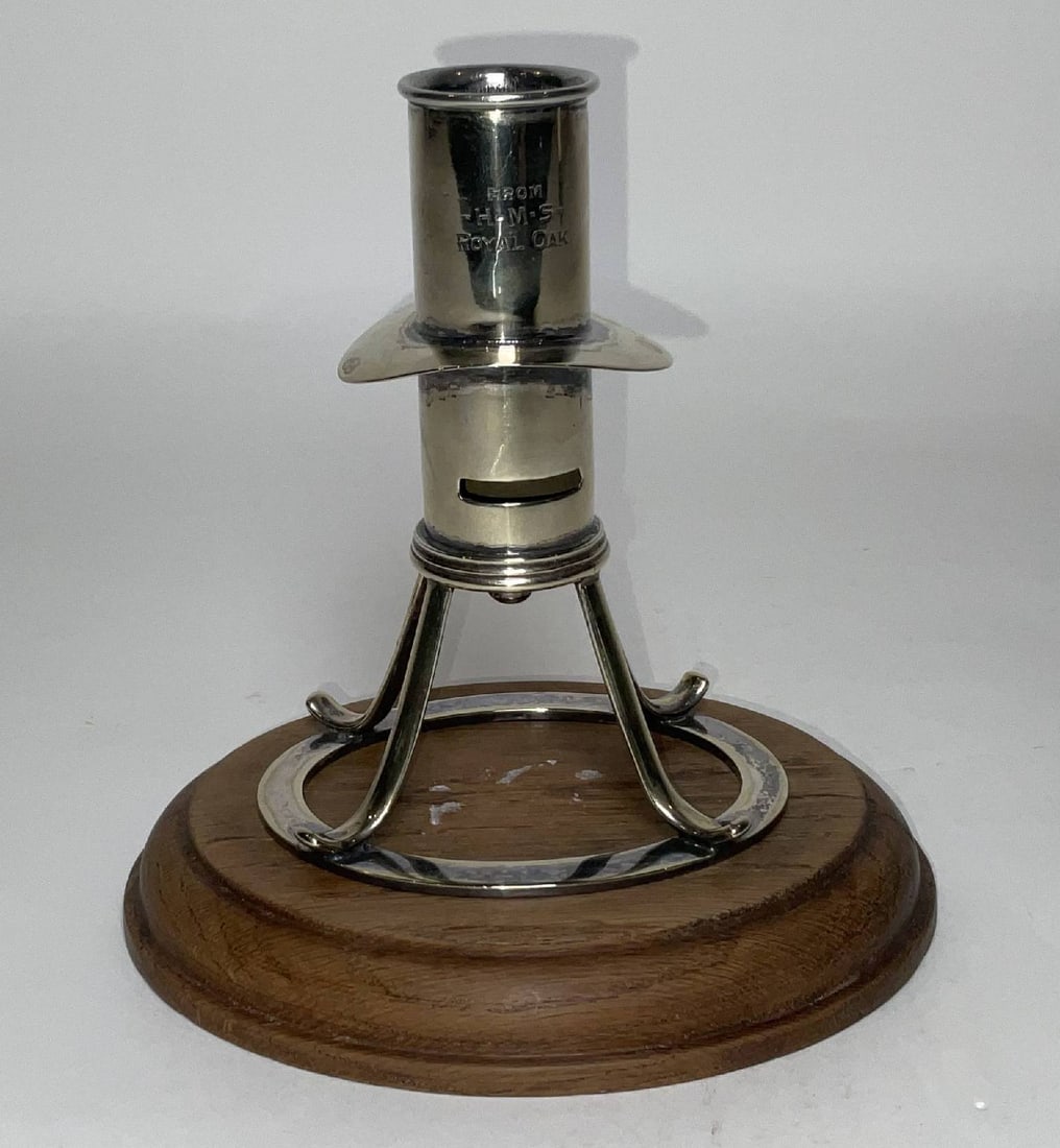 HMS Royal Oak Candlestick - 3