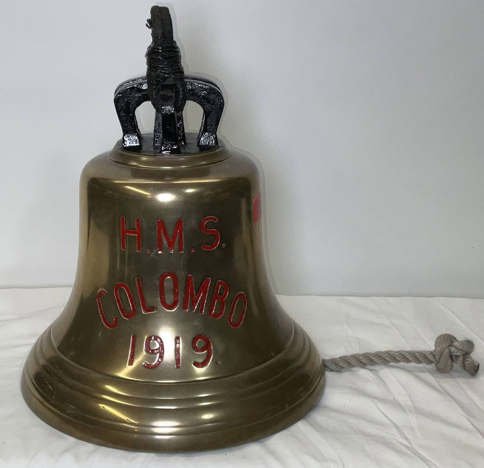 Bell from H.M.S. Colombo, 1919 (1 of 9)