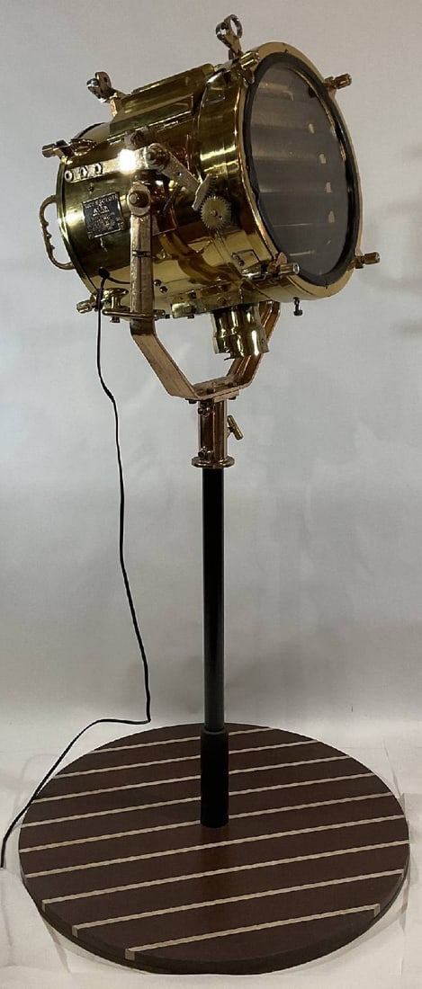 British Royal Navy Searchlight and Signal Light (1 of 14)