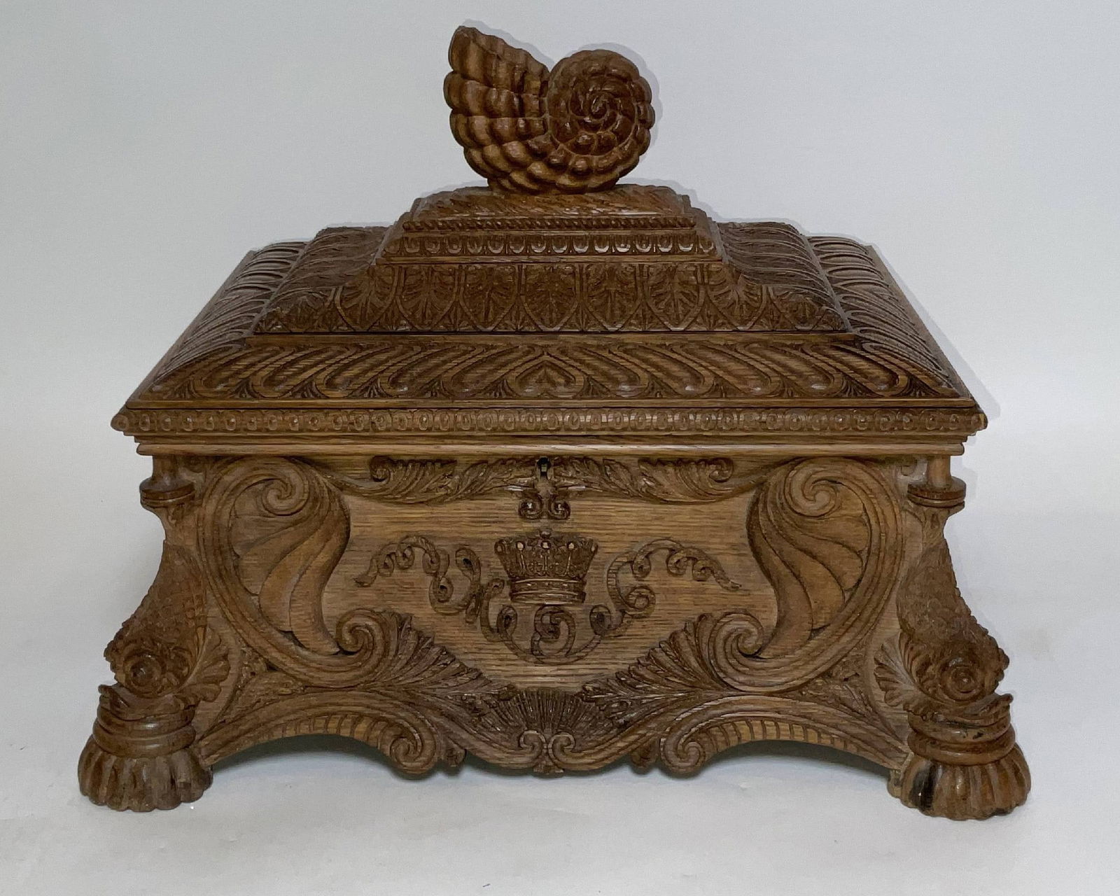 Launching Casket with Mallet from HMS Minotaur (1 of 16)