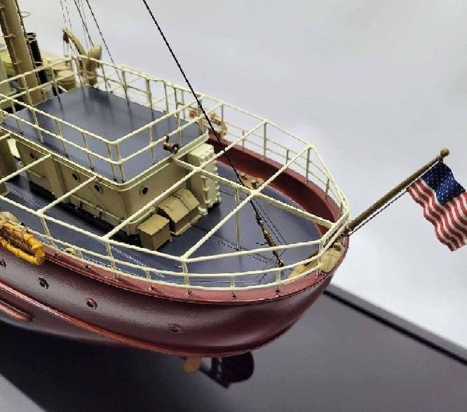 Nantucket Lightship model in case - 10